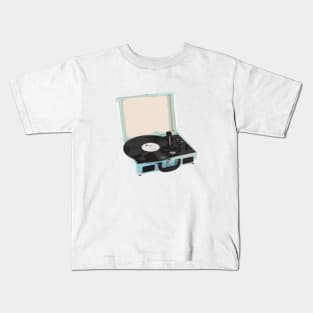 Vinyl Player Kids T-Shirt